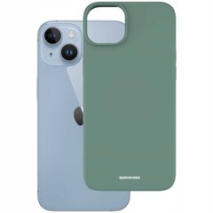 Silikona vāciņš iPhone 14 Plus tumši zaļā krāsā cena un informācija | Telefonu vāciņi, maciņi | 220.lv