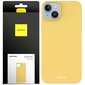 Silikona vāciņš iPhone 14 Plus dzeltenā krāsā cena un informācija | Telefonu vāciņi, maciņi | 220.lv