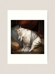 Glezna pēc numuriem Kaķis, 40x40 cm cena un informācija | Gleznas pēc numuriem | 220.lv