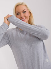 Женская бело-серая рубашка оверсайз цена и информация | Женские блузки, рубашки | 220.lv