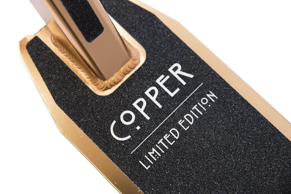 Divriteņu skrejritenis Copper Stunt Limited Edition, zelta cena un informācija | Skrejriteņi | 220.lv