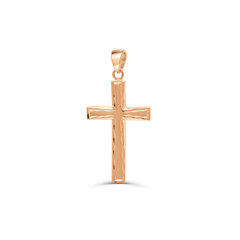 Золотой крестик 585, ZKUK0007, 1.17 г цена и информация | Украшения на шею | 220.lv