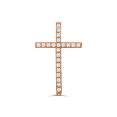 Золотой крестик 585, ZKUK0011, 0.70 г цена и информация | Украшения на шею | 220.lv