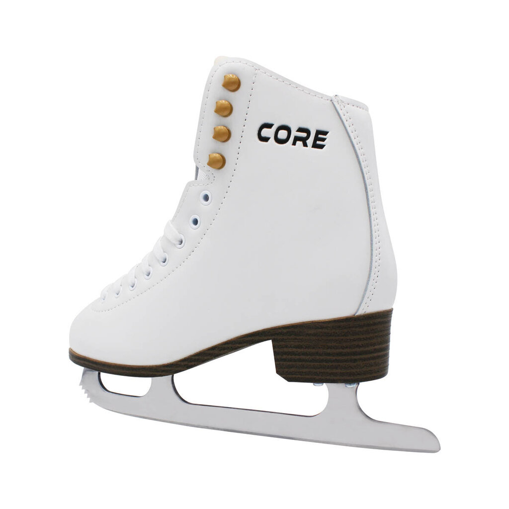 Daiļslidošanas slidas Core Figure Skates, 35, baltas cena un informācija | Slidas | 220.lv