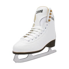 Daiļslidošanas slidas Core Figure Skates, 33, baltas cena un informācija | Slidas | 220.lv