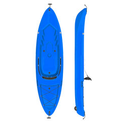 Vienvietīgs kajaks Deep Sea Kayak 266cm, zils cena un informācija | Laivas un kajaki | 220.lv