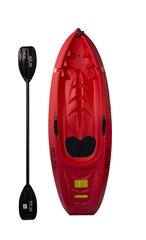 Vienvietīgs kajaks Deep Sea Kayak Jr, sarkans цена и информация | Лодки и байдарки | 220.lv