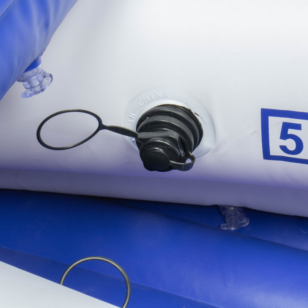 Divvietīgs piepūšamais kajaks Deep Sea Kayak, zils/pelēks cena un informācija | Laivas un kajaki | 220.lv
