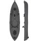Divvietīgs kajaks Deep Sea Fishing Kayak 305cm, pelēks cena un informācija | Laivas un kajaki | 220.lv