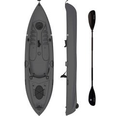 Divvietīgs kajaks Deep Sea Fishing Kayak 305cm, pelēks цена и информация | Лодки и байдарки | 220.lv