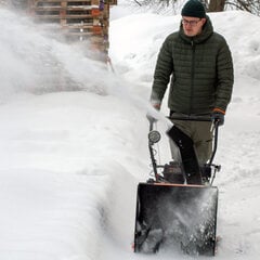 Benzīna sniega tīrītājs Fornorth Snowblower S5500 цена и информация | Снегодувы | 220.lv