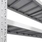 Uzglabāšanas plaukts Fornorth Storage Shelf 3200 kg, 200x60x200 cm, balts цена и информация | Saimniecības plaukti | 220.lv