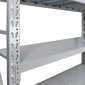 Uzglabāšanas plaukts Fornorth Storage Shelf 3200 kg, 200x60x200 cm, balts cena un informācija | Saimniecības plaukti | 220.lv