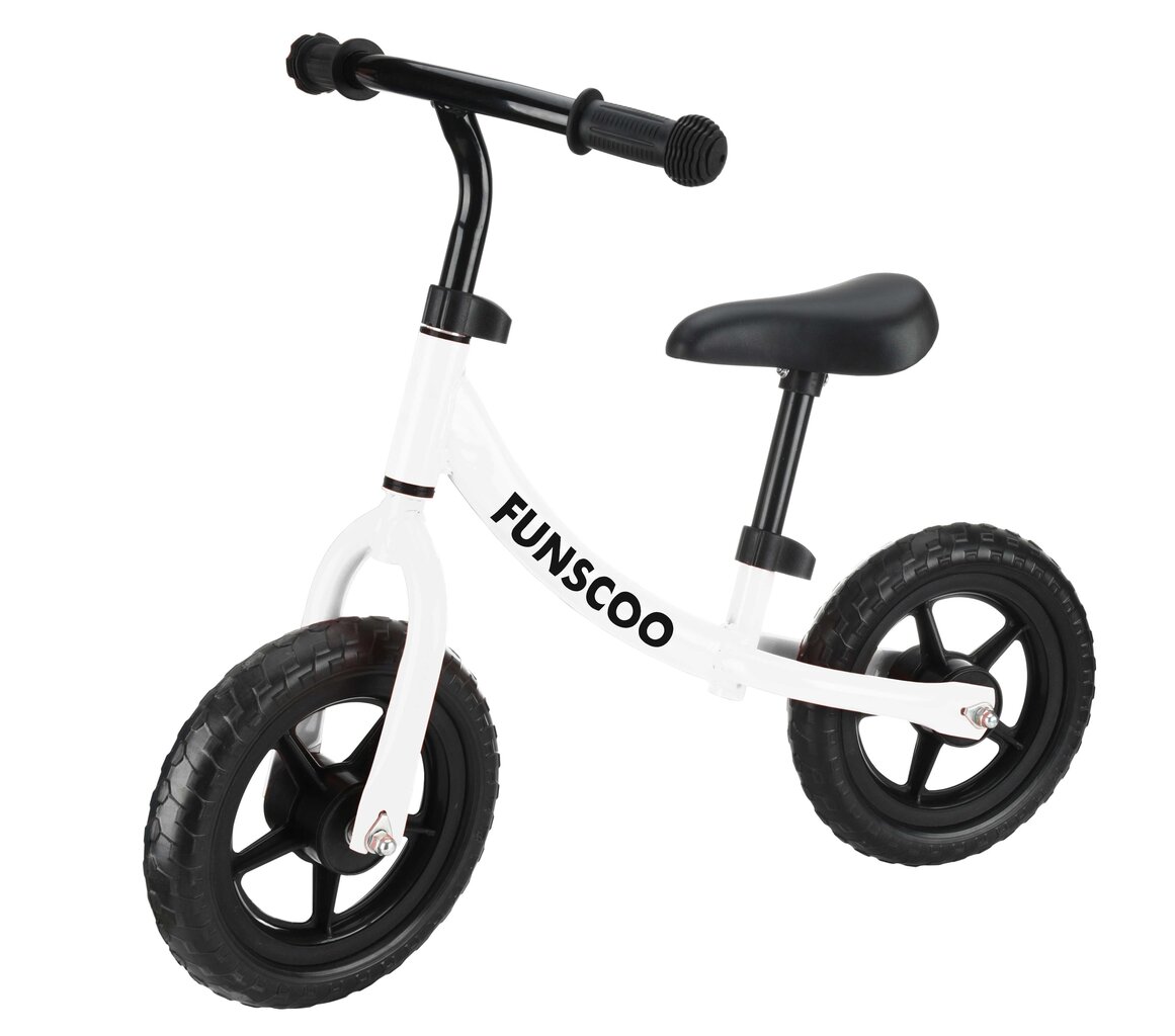 Divriteņu balansa velosipēdi FunScoo Kickbike, balts цена и информация | Balansa velosipēdi | 220.lv