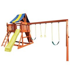 Bērnu rāpšanās laukumiņš Kikid Climbing Frame X-Large cena un informācija | Spēles brīvā dabā | 220.lv