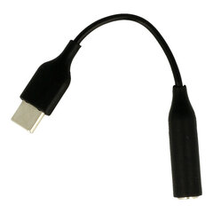 Austiņu adapteris, USB-C - 3,5 mm cena un informācija | Savienotājkabeļi | 220.lv