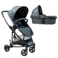 Universālie rati Kikid Travel System 2-in-1 Premium, Grey цена и информация | Коляски | 220.lv