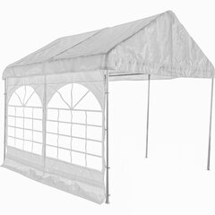 Dārza nojume Lykke Marquee 3x3m Premium, balta цена и информация | Беседки | 220.lv