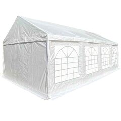 Dārza nojume Lykke Marquee 4x8m Premium, balta цена и информация | Беседки | 220.lv