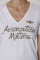 T-krekls sievietēm Aeronautica Militare 51761-5, balts cena un informācija | T-krekli sievietēm | 220.lv