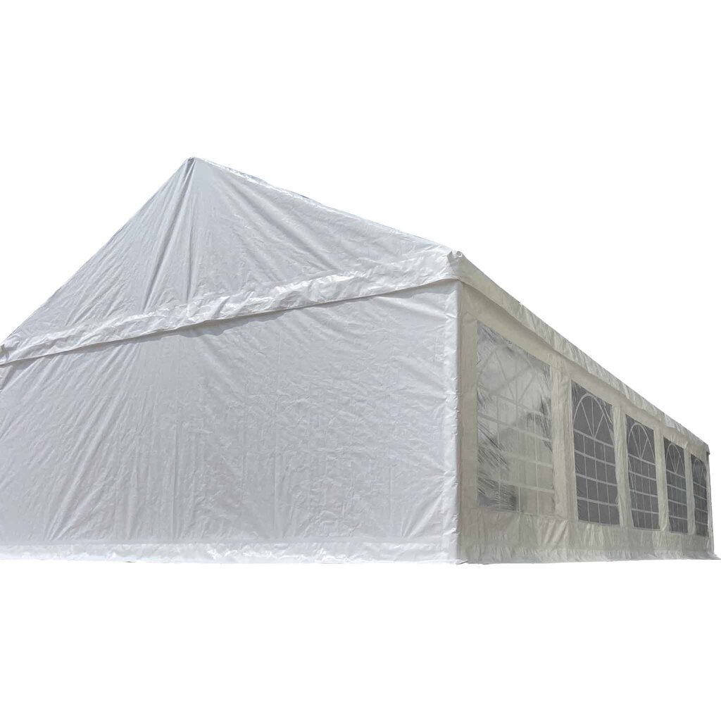 Dārza nojume Lykke Marquee 5x10m Premium, balta цена и информация | Dārza nojumes un lapenes | 220.lv