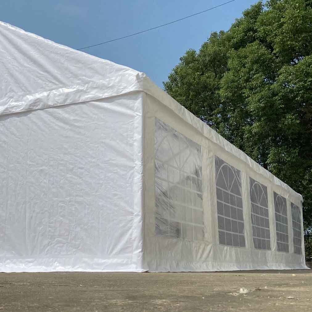 Dārza nojume Lykke Marquee 5x10m Premium, balta цена и информация | Dārza nojumes un lapenes | 220.lv