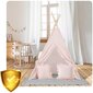 Bērnu telts Nukido, gaiši rozā krāsā cena un informācija | Bērnu rotaļu laukumi, mājiņas | 220.lv