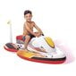 Piepūšams rotaļu ūdens motocikls, 117 x 77 cm, balts цена и информация | Piepūšamās rotaļlietas un pludmales preces | 220.lv