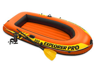 Надувная лодка с аксессуарами Explorer PRO 300, 244 x 117 x 36 см. цена и информация | Лодки и байдарки | 220.lv