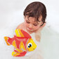 Piepūšamā rotaļlieta vannai Zivs, dzeltena/sarkana cena un informācija | Piepūšamās rotaļlietas un pludmales preces | 220.lv