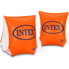 Детские плавательные рукава Intex, 23 x 15 см, оранжевые цена и информация | Нарукавники, жилеты для плавания | 220.lv