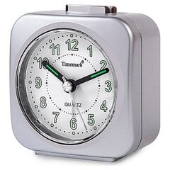 Аналоговые часы-будильник Timemark Серебристый (9 x 8 x 5 cm) цена и информация | Часы | 220.lv