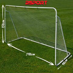 Futbola vārti Prosport Real 240x150x90 cm цена и информация | Футбольные ворота и сетки | 220.lv