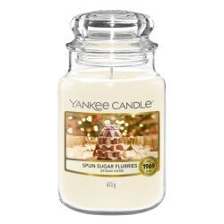 Aromātiskā svece Classic liela Spun Sugar Flurries 623 g Yankee Candle цена и информация | Sveces un svečturi | 220.lv