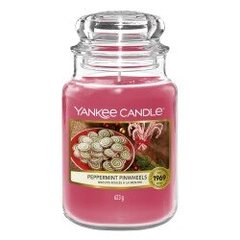 Aromātiskā svece Classic lielais Piparmētru Pinwheels 623 g Yankee Candle cena un informācija | Sveces un svečturi | 220.lv