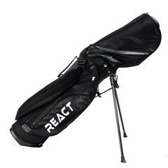 Golfa soma React Golfbag Jr, melna cena un informācija | Golfs | 220.lv