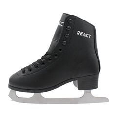 Daiļslidošanas slidas React Figure Skates, 39, melnas cena un informācija | Slidas | 220.lv