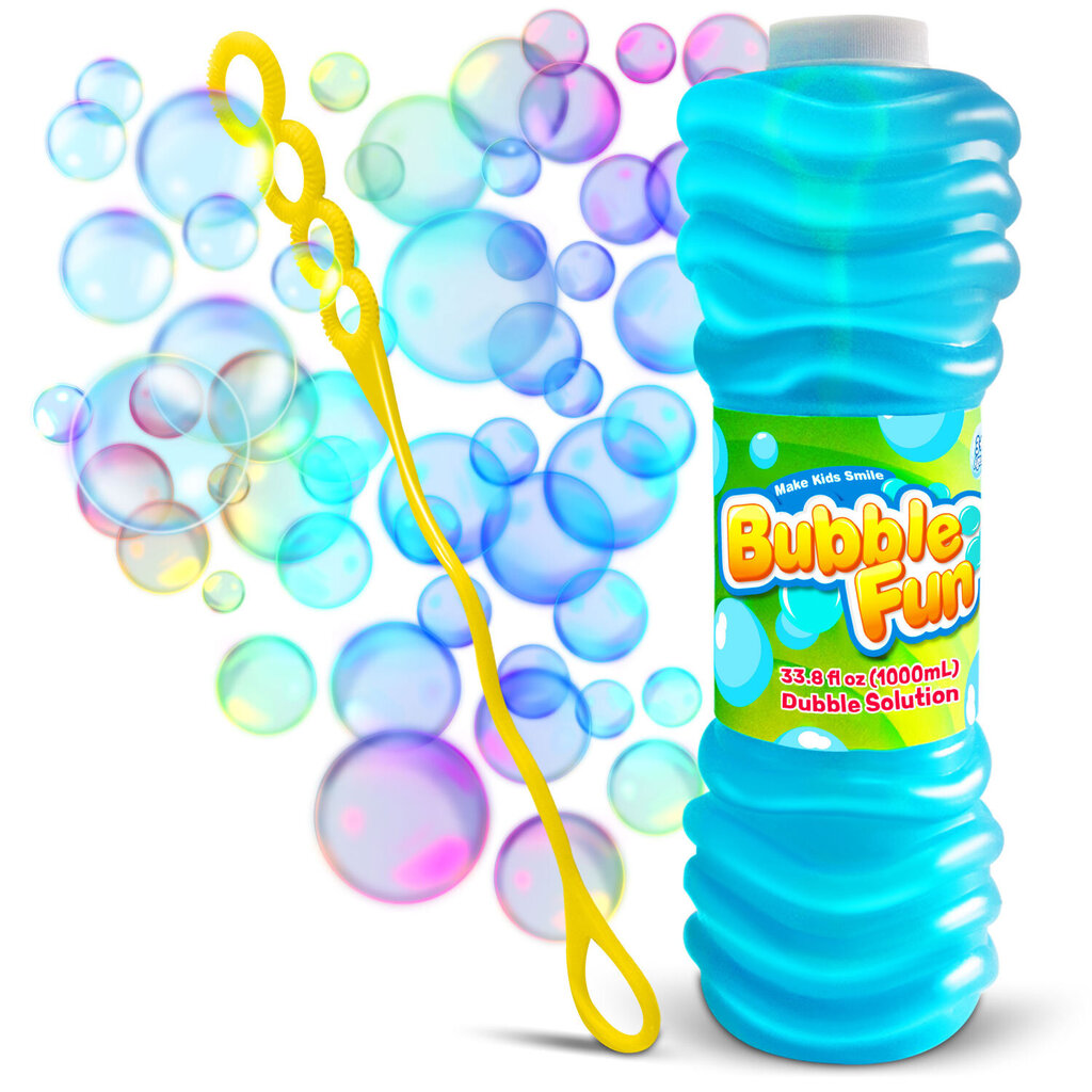 Burbuļu šķidrums, Bubble Fun, 1000 ml cena un informācija | Ūdens, smilšu un pludmales rotaļlietas | 220.lv