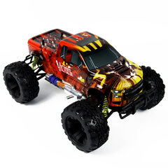 Tālvadības pults vadāma mašīna React New Tiger Nitro 4WD 1:10 цена и информация | Игрушки для мальчиков | 220.lv