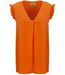 Blūze sievietēm 12455-81, oranža цена и информация | Женские блузки, рубашки | 220.lv