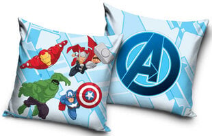 Наволочка Avengers  40x40 cm цена и информация | Оригинальные подушки, наволочки | 220.lv