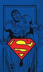 Bērnu dvielis Superman 30x50cm cena un informācija | Dvieļi | 220.lv