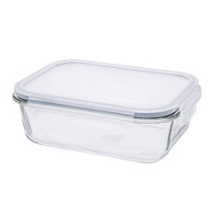 прямоугольная коробка 0,65л 17,6x13,1x6,4см цена и информация | Посуда для хранения еды | 220.lv