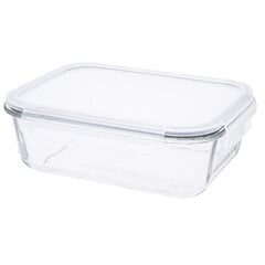 прямоугольная коробка 1,5 л 22,9x17,4x7,6 см цена и информация | Посуда для хранения еды | 220.lv