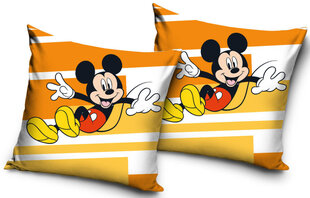 Spilvena pārvalks Disney Mickey 40x40 cm цена и информация | Оригинальные подушки, наволочки | 220.lv
