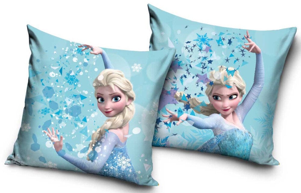 Spilvena pārvalks Disney Frozen Magic 40x40 cm cena un informācija | Oriģināli spilveni, pārvalki | 220.lv