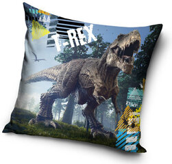 Наволочка Dinosaur  40*40 cm цена и информация | Оригинальные подушки, наволочки | 220.lv