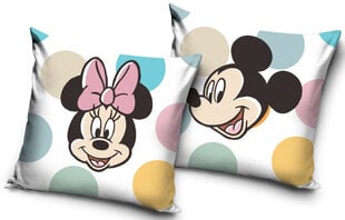 Наволочка Disney Minnie, Mickey  40x40 cm цена и информация | Оригинальные подушки, наволочки | 220.lv