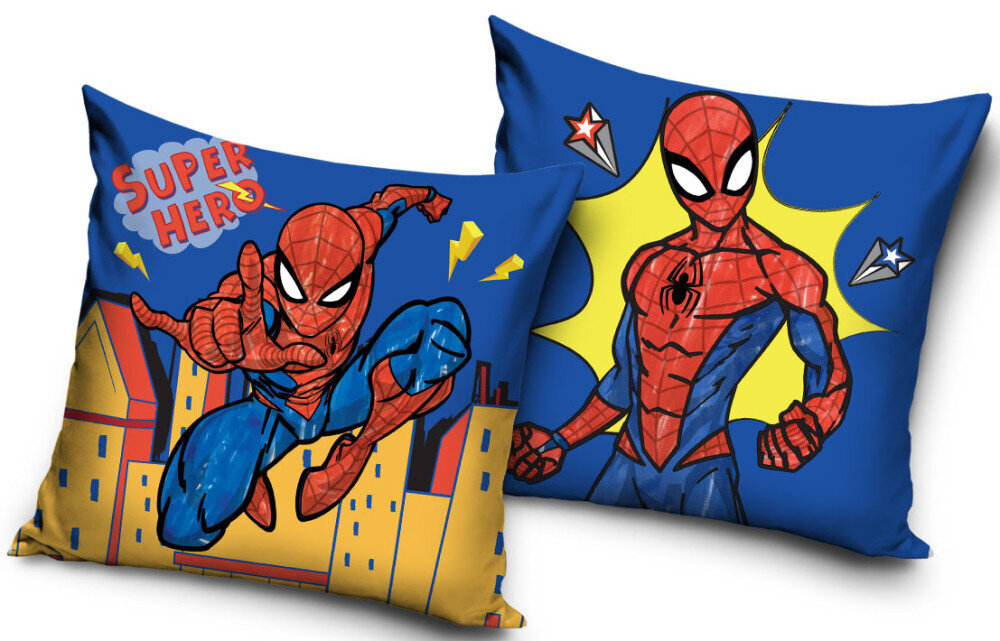 Spilvena pārvalks Spiderman 40x40 cm cena un informācija | Oriģināli spilveni, pārvalki | 220.lv