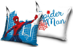Наволочка Spiderman  40x40 cm цена и информация | Оригинальные подушки, наволочки | 220.lv